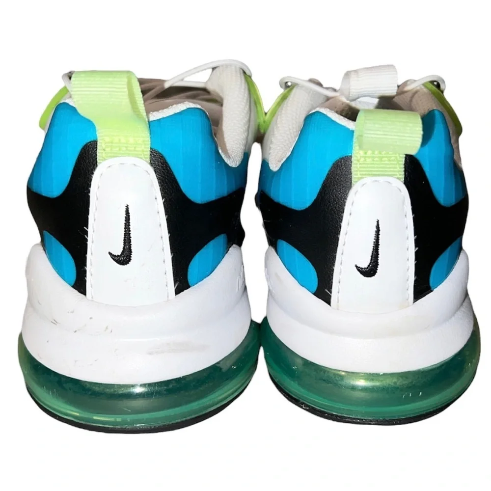 Nike Air Max React SE PS Shoes Kids Size 2.5Y White